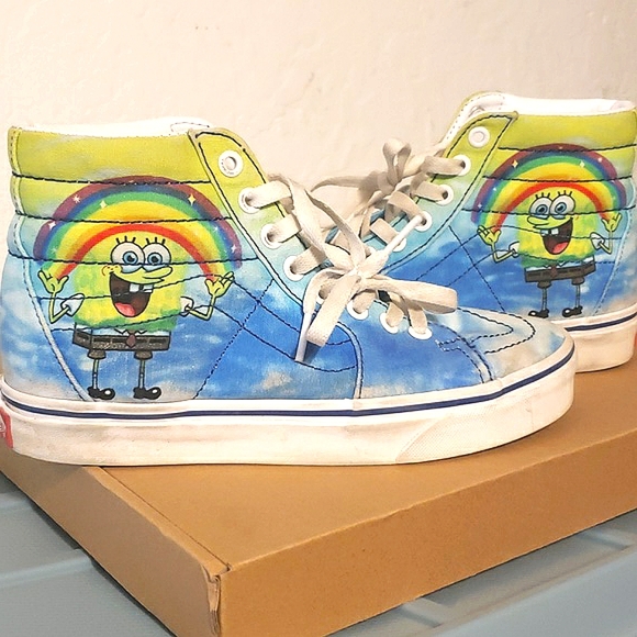 Vans Other - VANS Unisex SPONGEBOB SHOES 5.5 MENS 7 WOMENS
